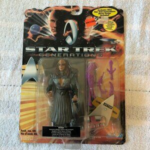 1994 STAR TREK GENERATIONS B'ETOR KLINGON ACTION FIGURE UNOPENED CANADIAN PACKAG